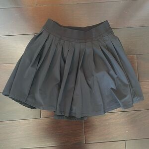 Athletic tennis skirt - black